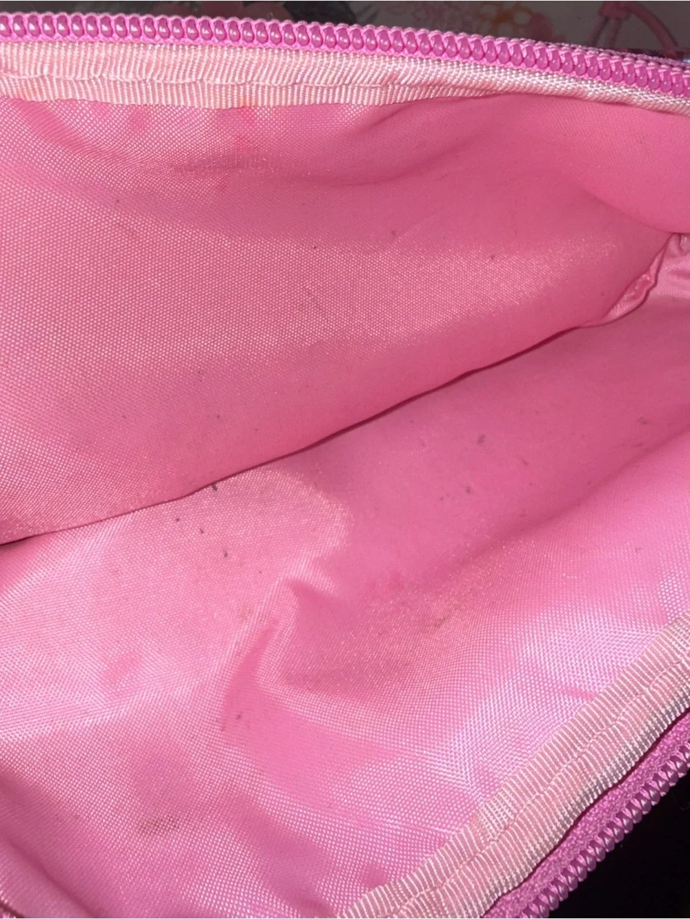Sanrio Hello Kitty Pink Glitter Pencil Pouch